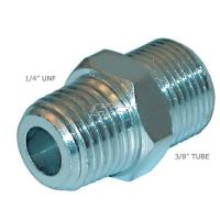 Rak nippel 9/16-24 - 1/4" NPT