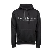Hoodie - Svart tershine - L