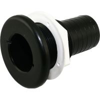 Skrovgenomföring svart 1-1/2"