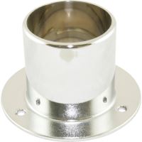 Slangfäste Krom 2"