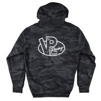 VP Racing Classic Black Camo Hoodie - INK SPLATS