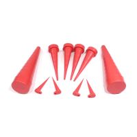 Gummiplugg Mixbox ø1-42mm, röd
