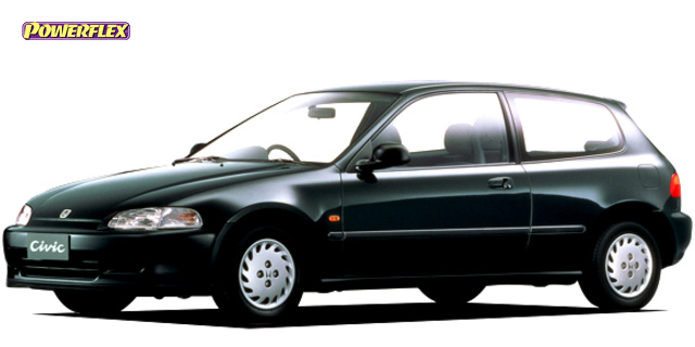 EG4/5/6, EJ1/2 (1992 - 1996) CRX Del Sol EG1/2, EH1 & EH6 (1992 - 1998)